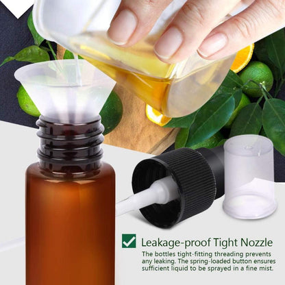 10 x 30ml Pump Sprühflasche Set - Leer Parfumzerstäuber 30ml Sprayflasche
