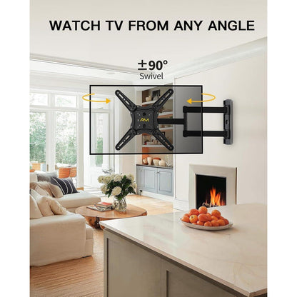 TV Wandhalterung Schwenkbar Neigbar 26-60 Zoll Fernseher
