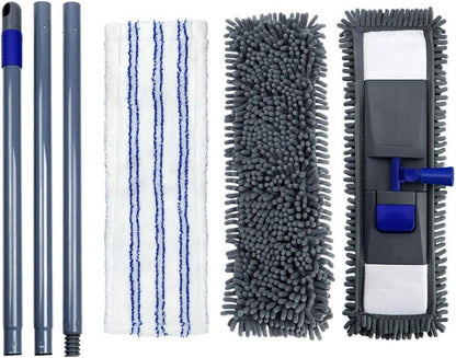 Masthome 128cm Bodenwischer Set Chenille Wischmopp 4
