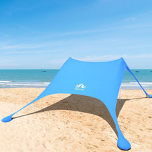 Strandzelt Lycra Schatten Zelt Strandmuschel Sonnensegel Sun