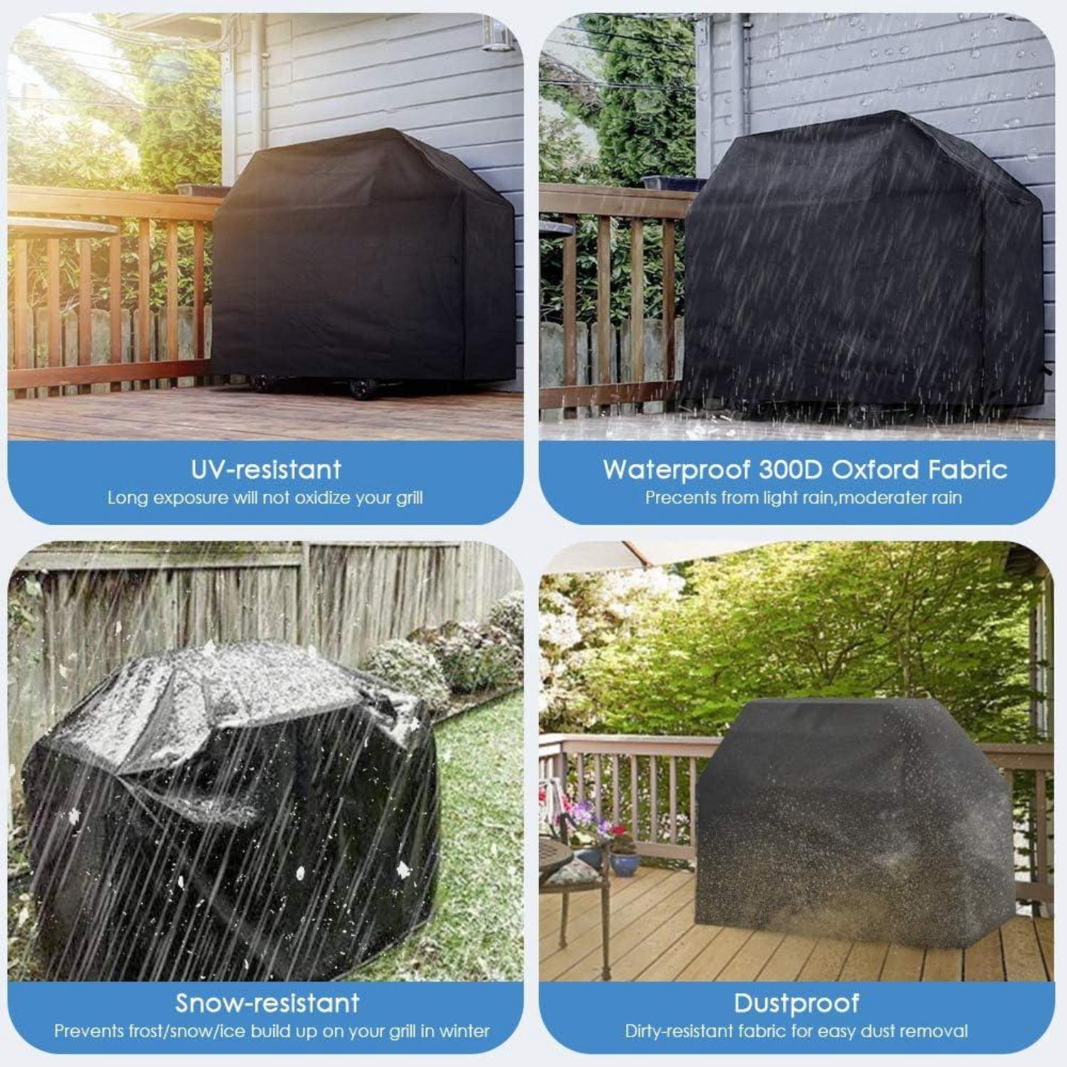Senders Grill Abdeckhaube BBQ Cover Gasgrill Wasserdicht 145x61x117cm
