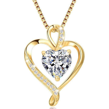 Silber Herz Halskette Damen 925 Sterling Silber Geschenk