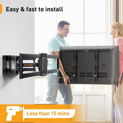 TV Wandhalterung 37-82 Zoll 60kg Schwenkbar Neigbar VESA