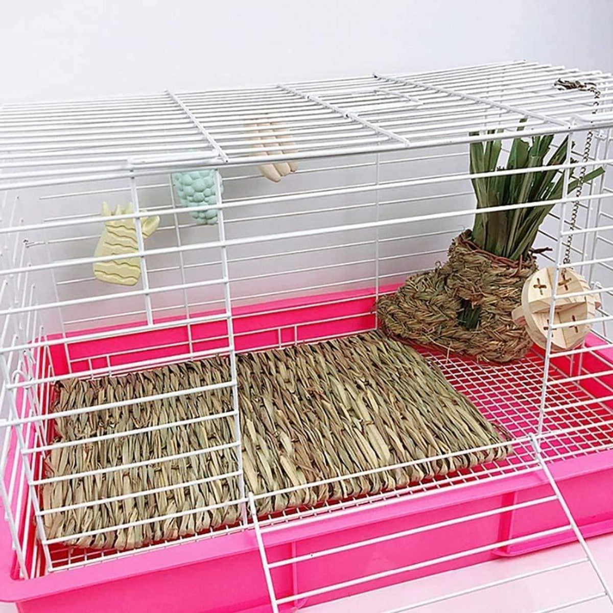 Grasmatte für Kaninchen und Kleintiere, 4 Stück