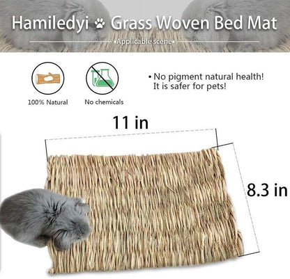 Grasmatte Kaninchen Kauspielzeug Meerschweinchen Chinchilla Hamster
