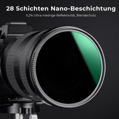 86mm ND1000 Graufilter 10 Blendenstufen Slim