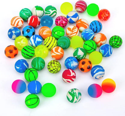 Flummies 50 Stück 25mm Kinder Mitgebsel Gastgeschenke Hüpfbälle
