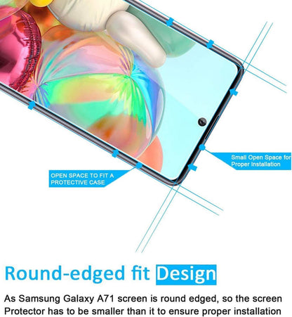 Schutzglas Panzerfolie für Samsung Galaxy A71 Note 10 Lite Schutzfolie