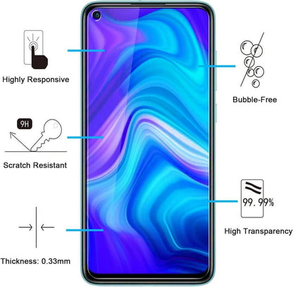Panzer Schutz Glas Xiaomi Redmi Note 9 10X 4G 3 Stück