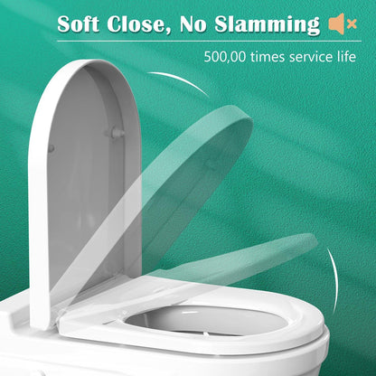 Toilettendeckel mit Absenkautomatik und Quick Release Funktion