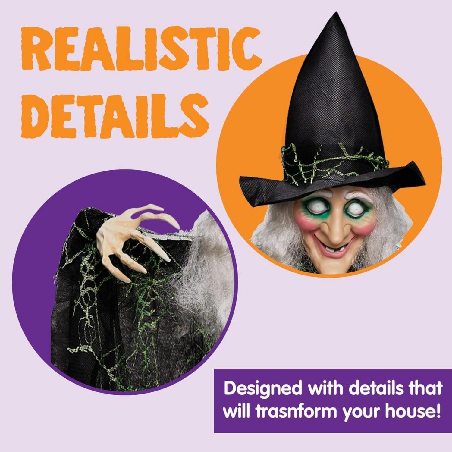 Halloween hängende Hexen Set 89,7 cm, 3 Stück