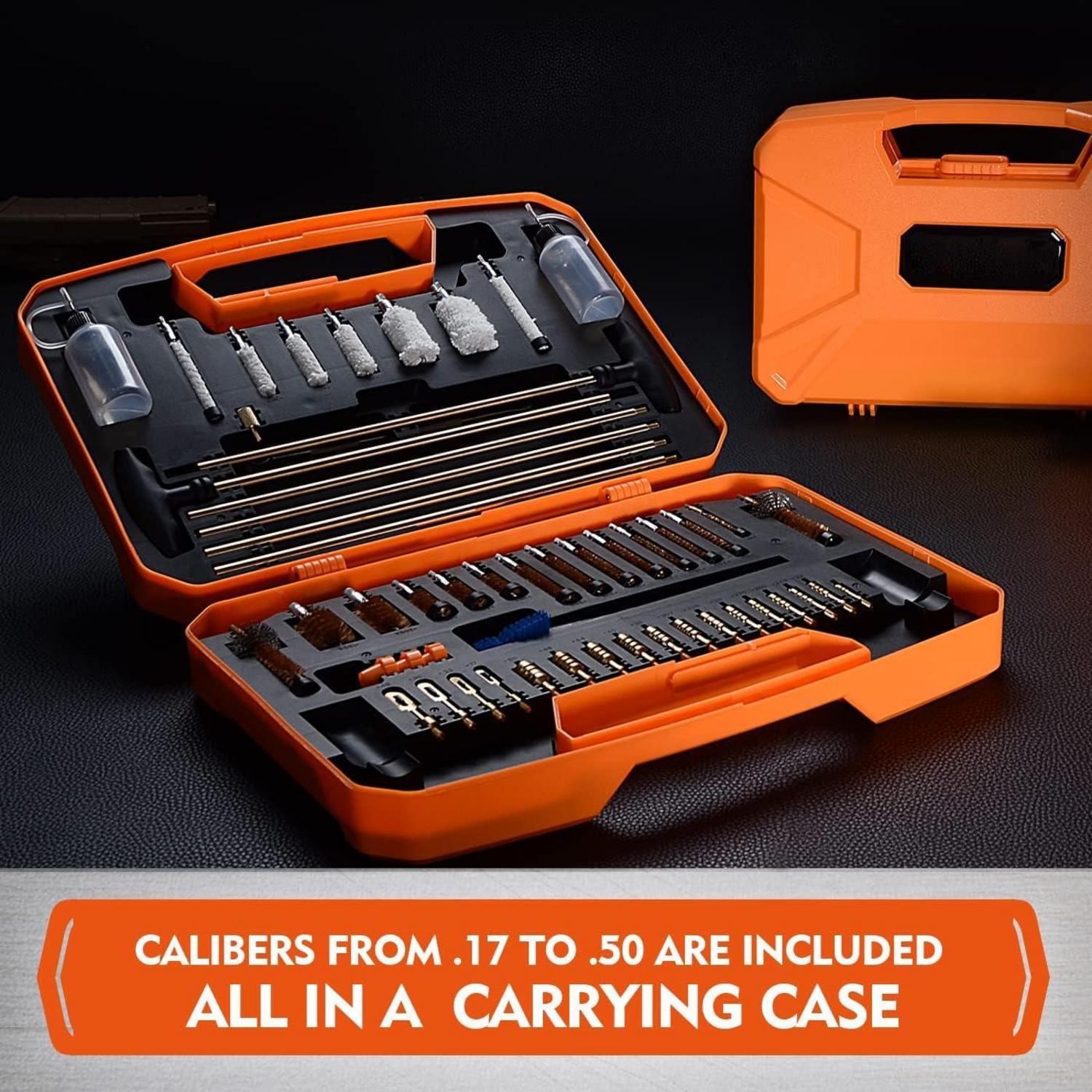 BOOSTEADY Gun Cleaning Kit Reinigungsset für Pistole Gewehr Schrotflinten