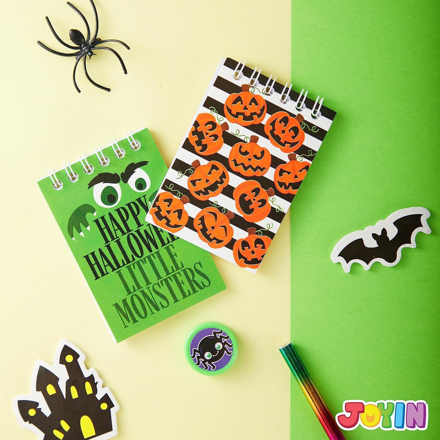 48-teiliges Halloween-Spooky-Notizblock-Set für Kinder Mädchen Jungen