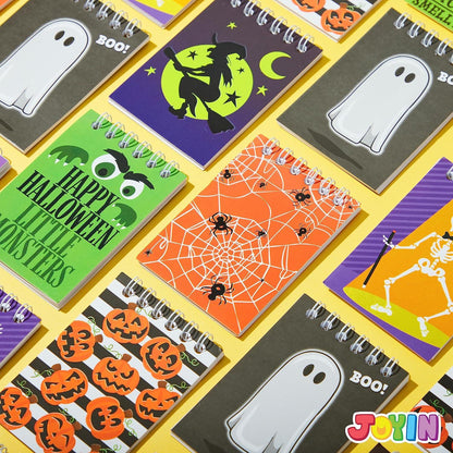 Halloween Spooky Notizblöcke Set - 48 Stück Für Kinder - Halloween Goodie Bags