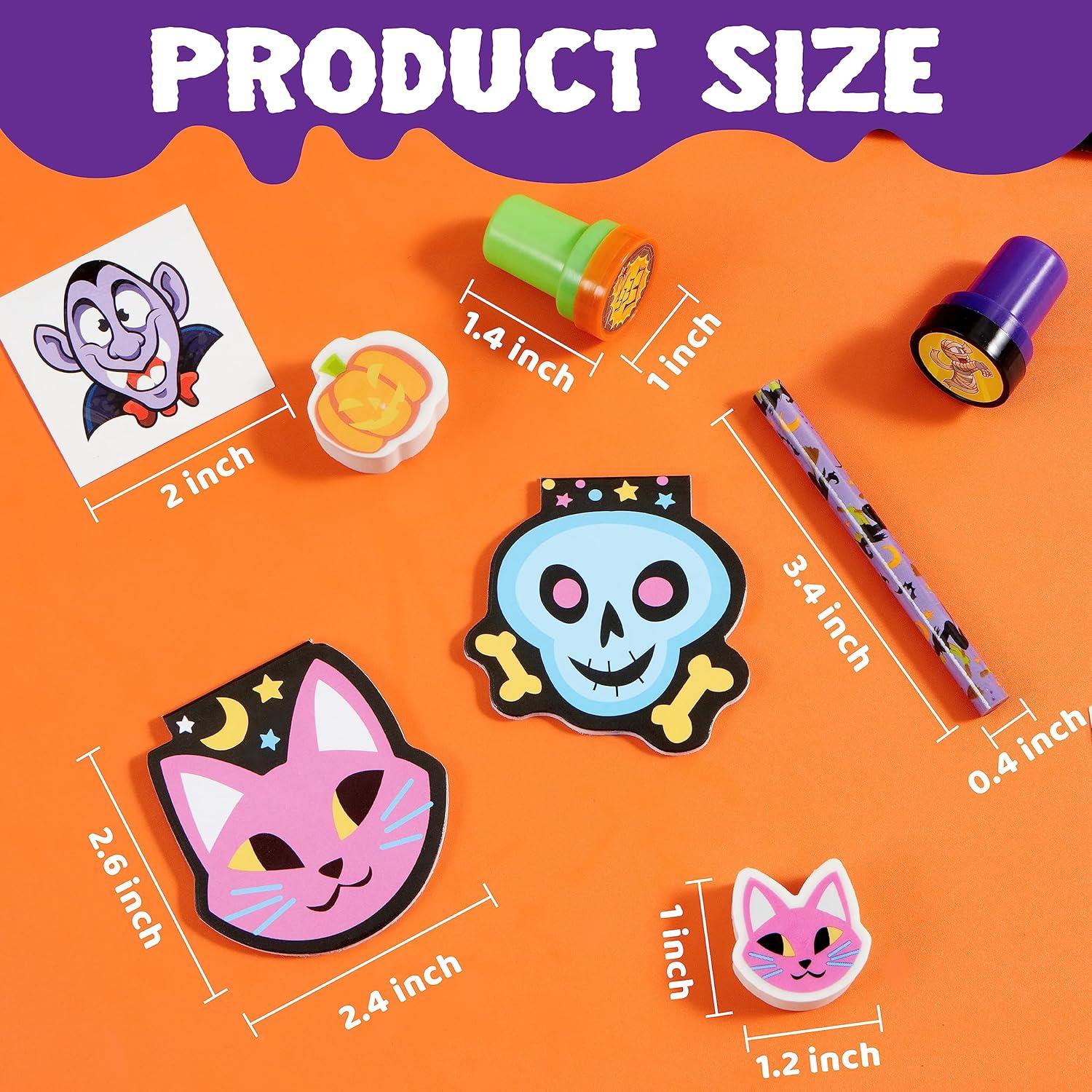 Halloween Schreibwaren Set 168-teilig für Kinder Partygeschenk