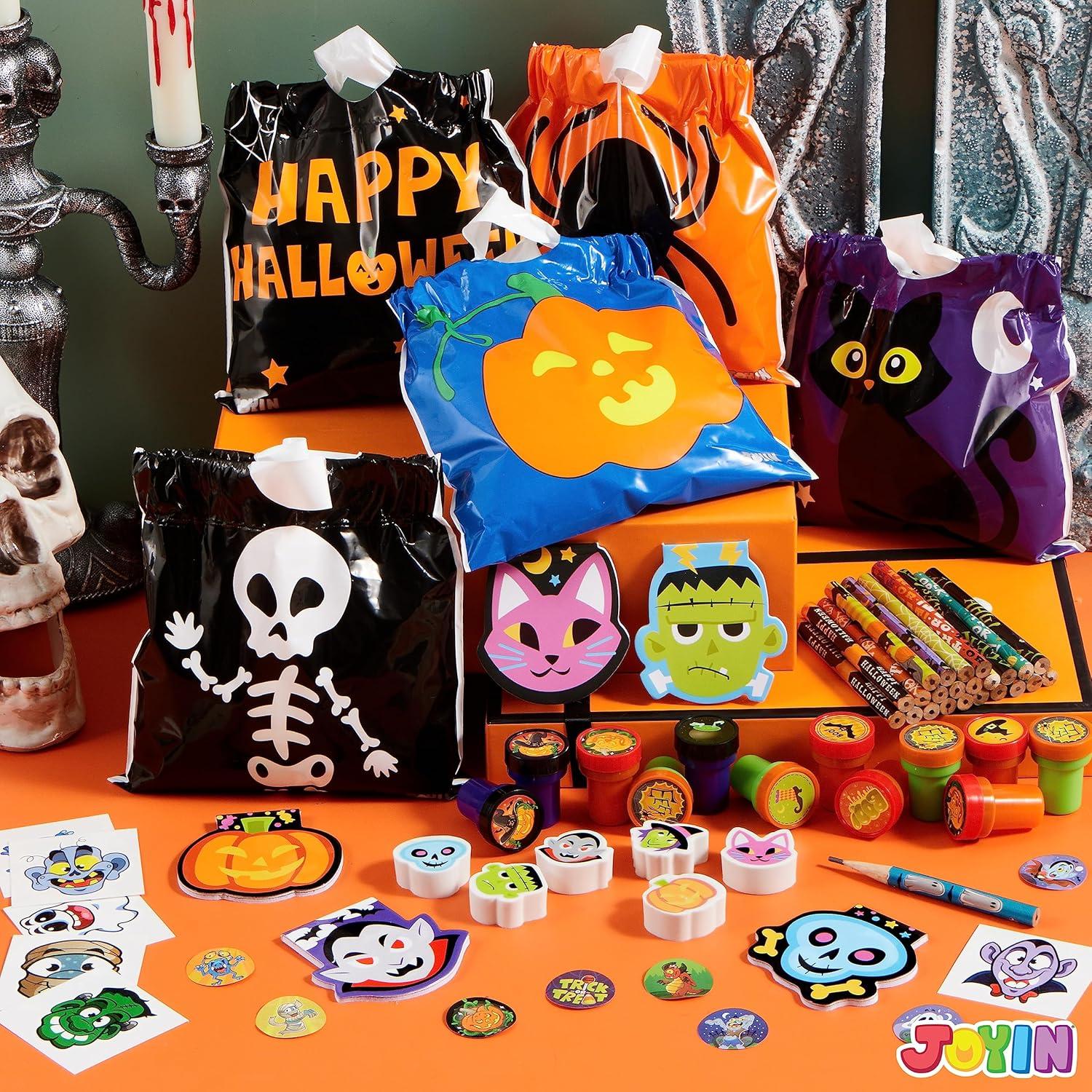 168-teiliges Halloween Schreibwaren Set für Kinder mit