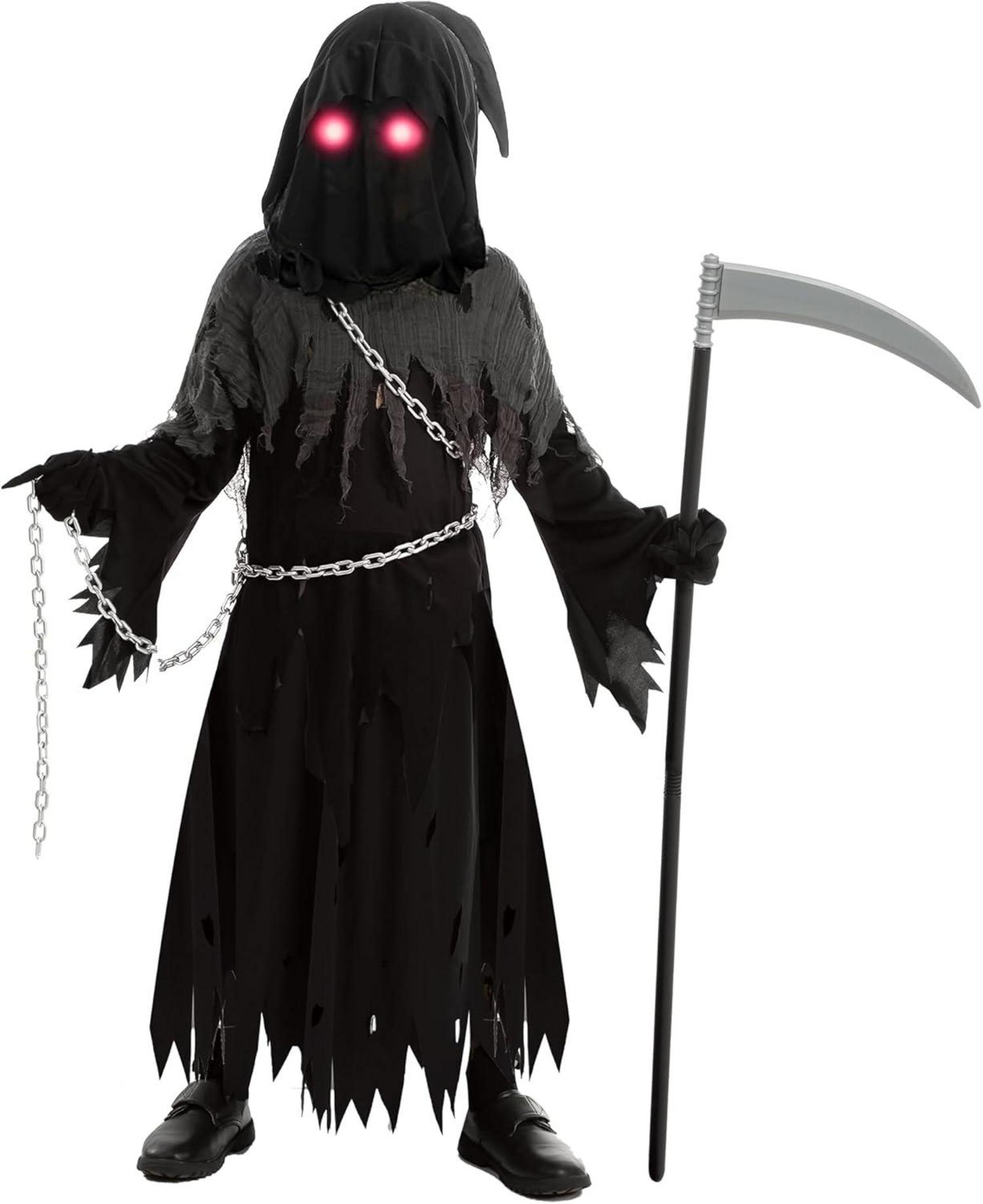Spooktacular Creations Sensenmann Kostüm Kinder Halloween Grim Reaper