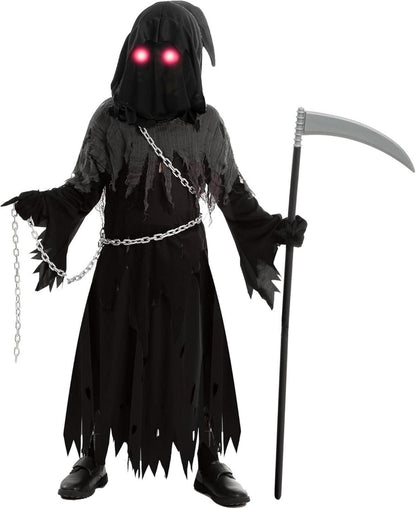 Spooktacular Creations Sensenmann Kostüm Kinder Halloween Grim Reaper