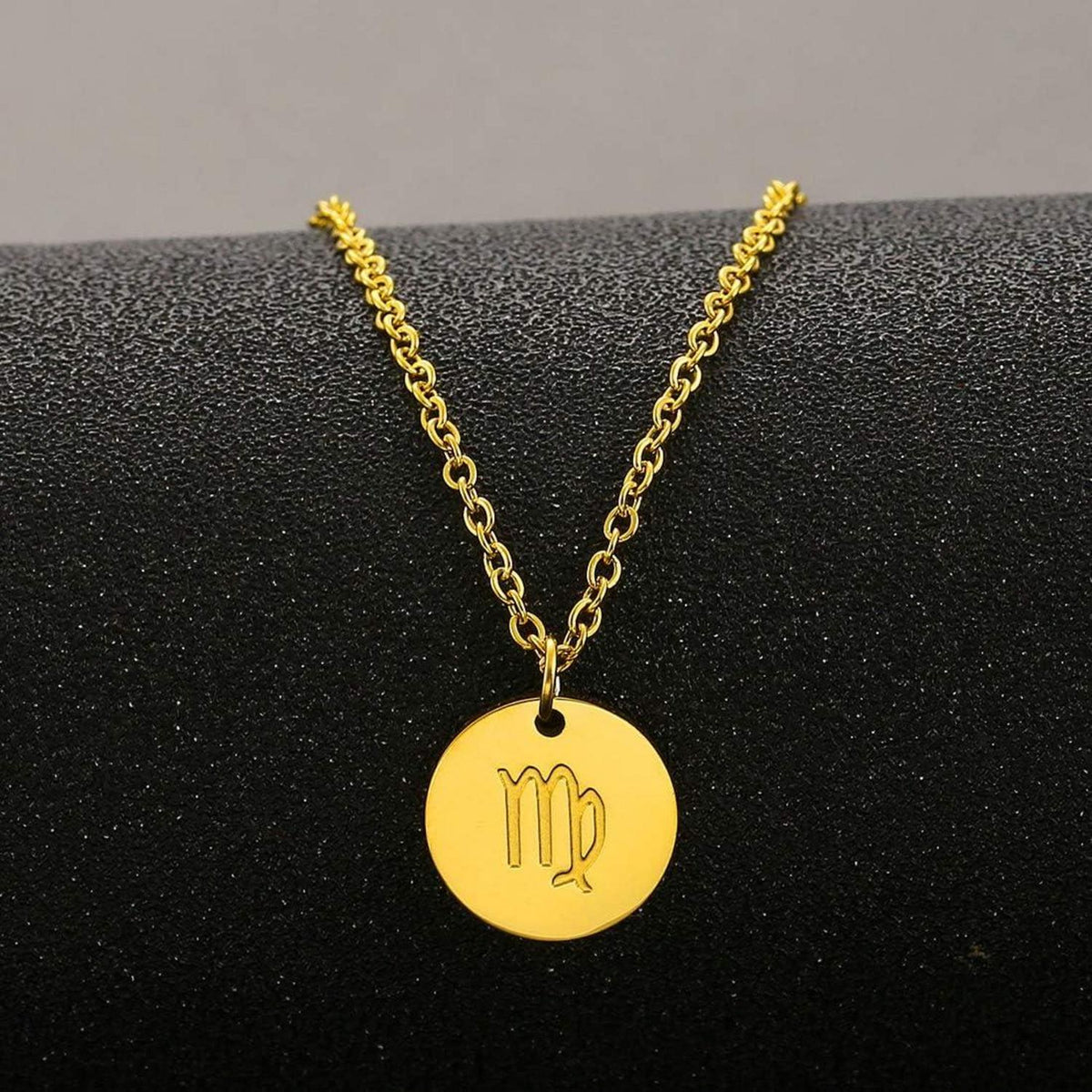 AFSTALR Sternzeichen Kette für Damen Gold Jungfrau Horoskop Mutter Tochter Freundinnen Geburtstagsgeschenk