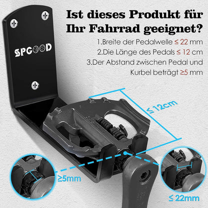 Fahrrad Wandhalterung 3-in-1 Aufhängung Stützwinkel 32KG Tragkraft