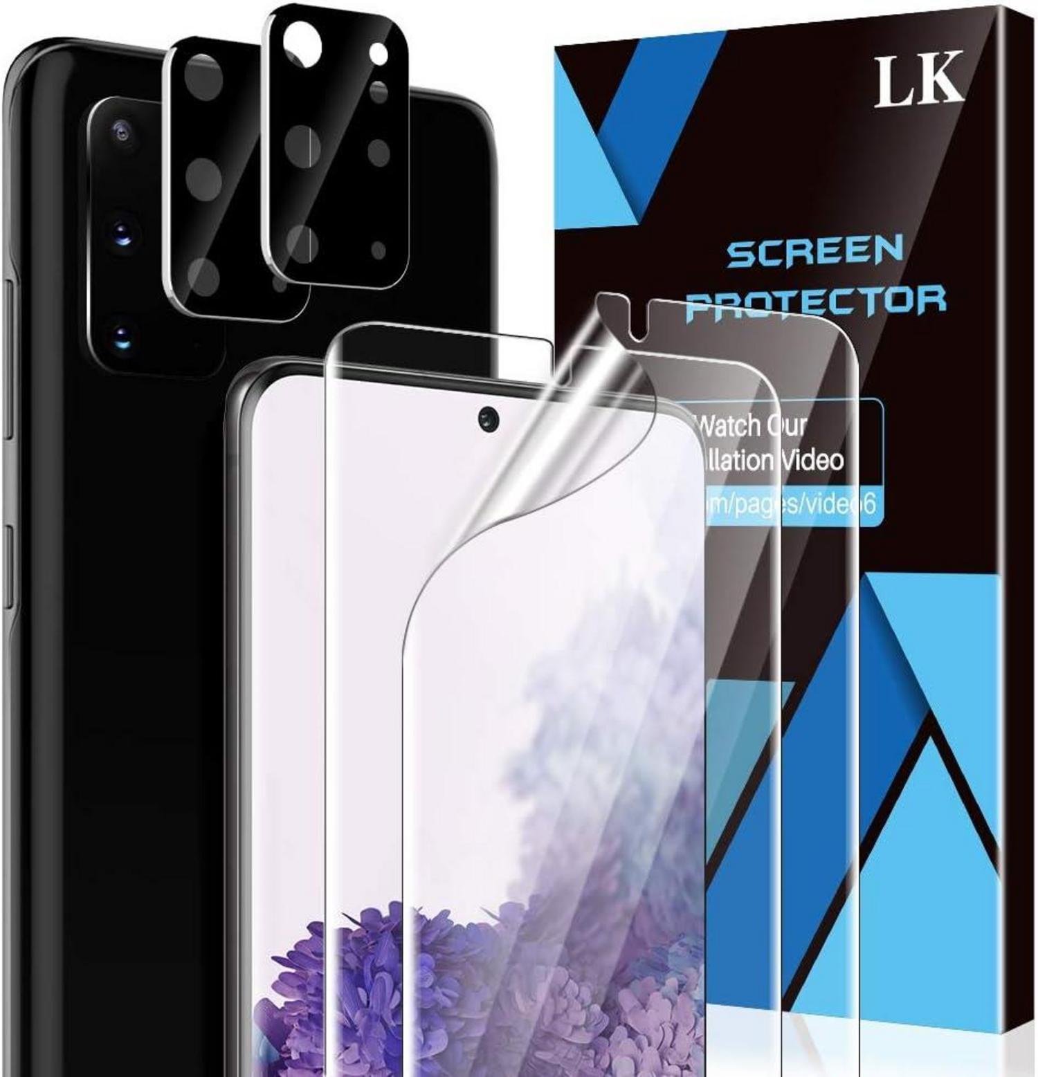 Displayschutzfolien Samsung Galaxy S20 Plus 6,7 Zoll 4er Set