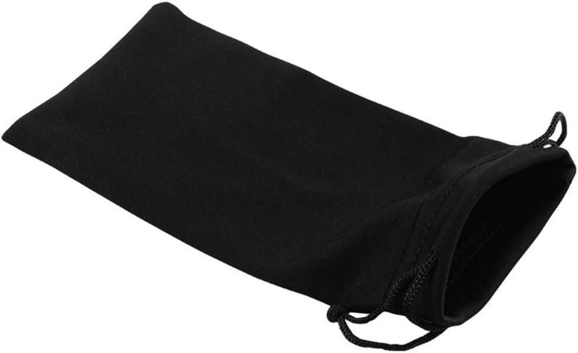 Mikrofaser Brillenbeutel Sonnenbrillen Tasche Schwarz Brillentuch 10er Set