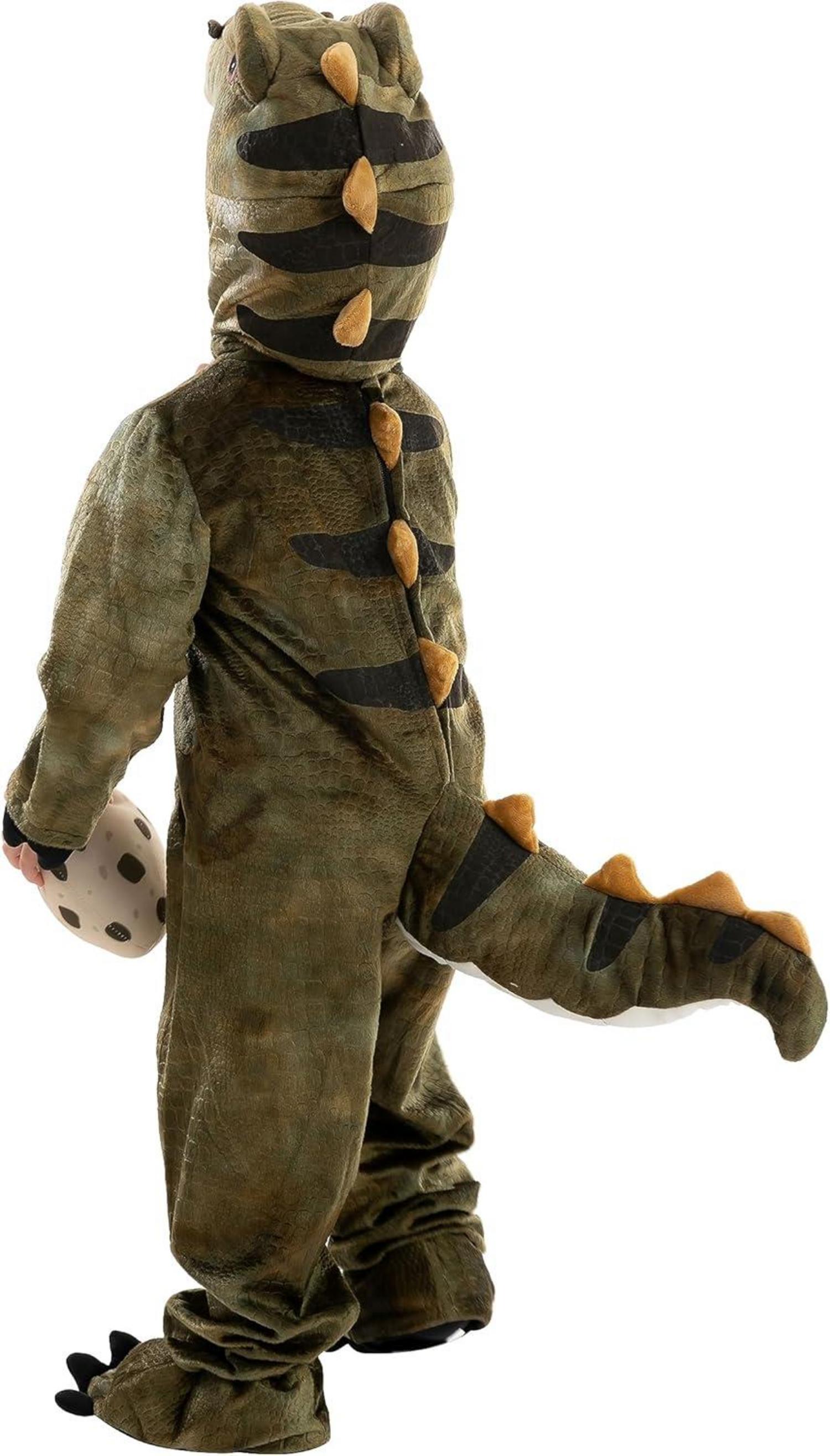 Kinder T-Rex Dinosaurier Halloween-Kostüm Rollenspiel S (5-7