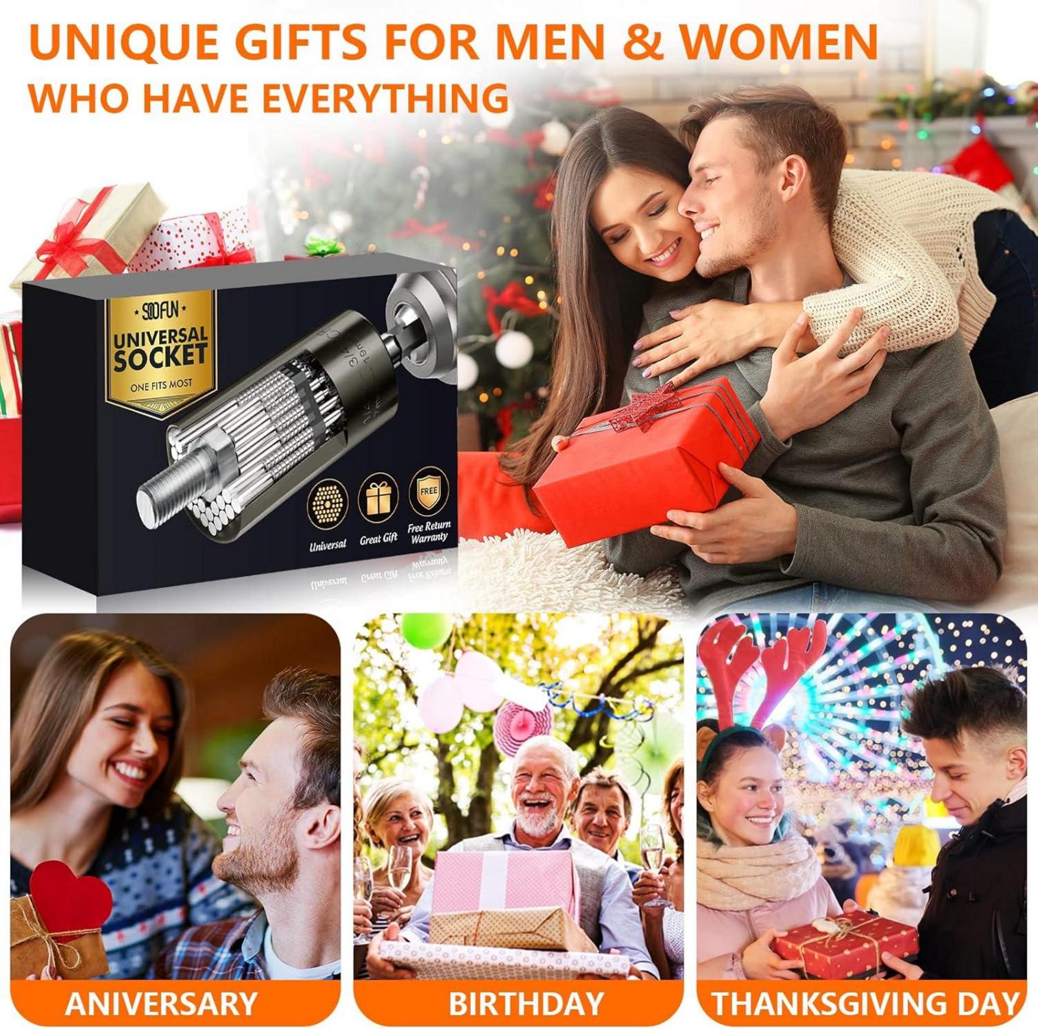 Universal Steckschlüssel Werkzeug Set für Männer Geschenk