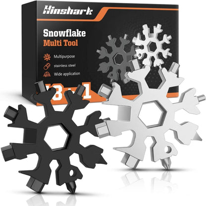 18-in-1 Schneeflocken Multi-Tool – Geschenk für Männer & DIY