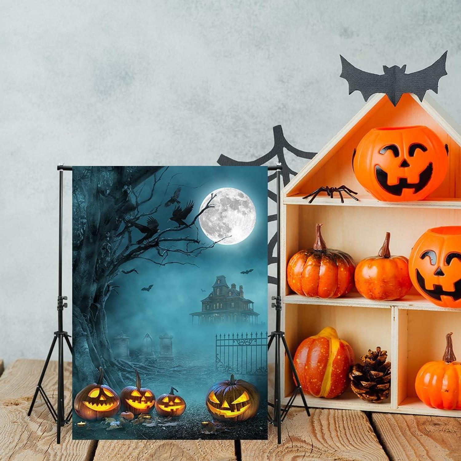 Halloween Hintergrund Studio Requisiten Themenpartys 5x7ft