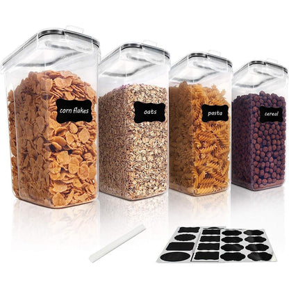 Vtopmart 4L Vorratsdosen Set, Müsli Schüttdose