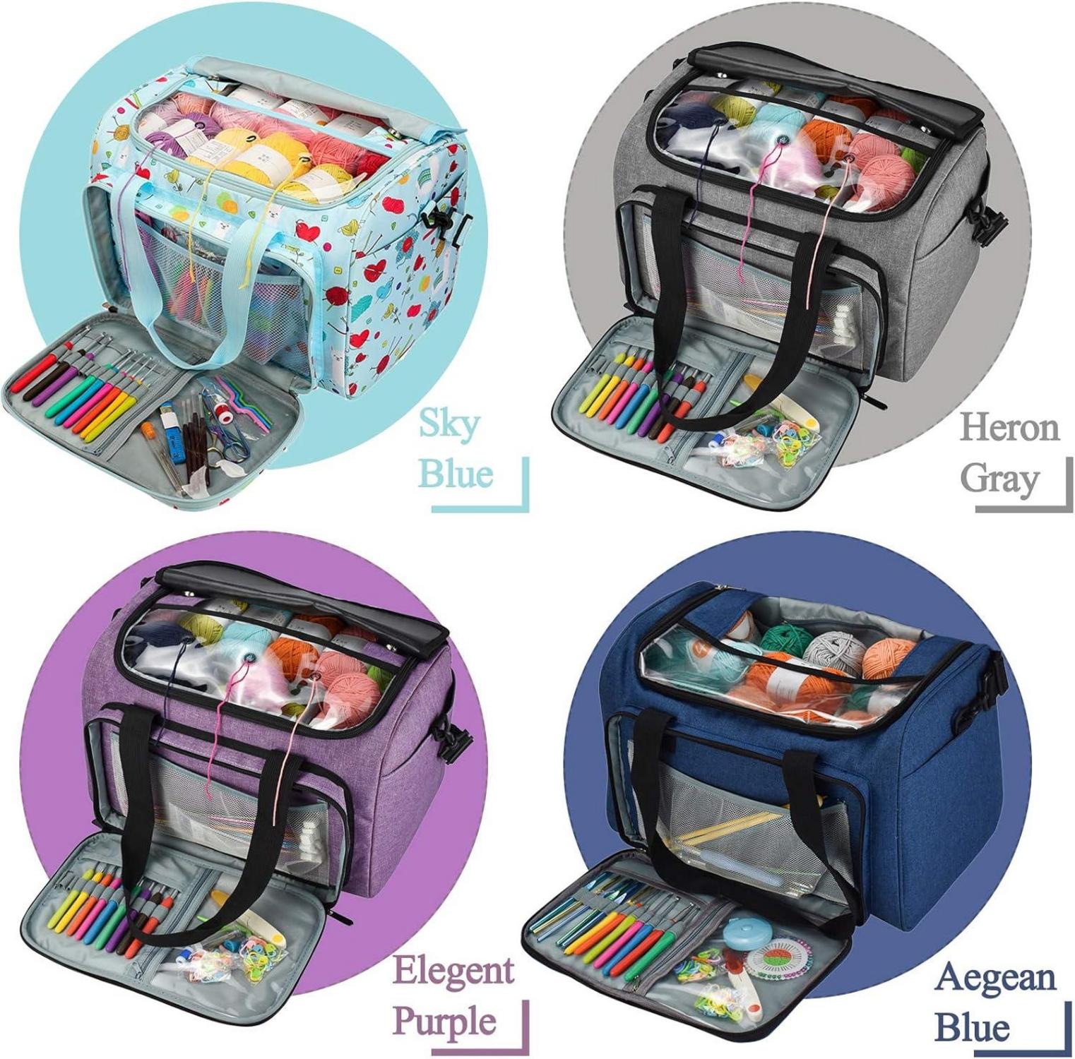 Garntasche für Stricknadel-Set Häkelset Kreuzstich-Set Aufbewahrung