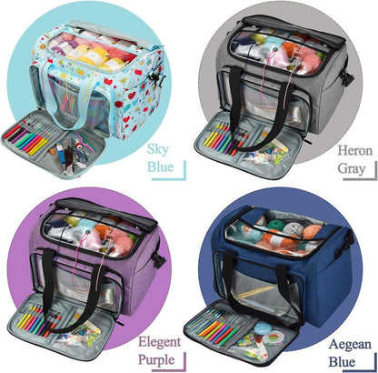 Garntasche für Stricknadel-Set Häkelset Kreuzstich-Set Aufbewahrung