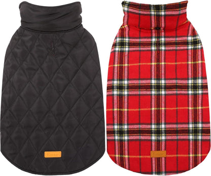 Kuoser Hundemantel Winter Hundejacke Wasserdicht Warm
