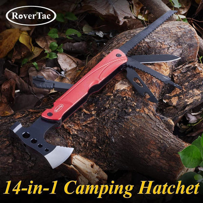 Camping Multitool Beil Geschenke für Männer 14 in 1 Axt