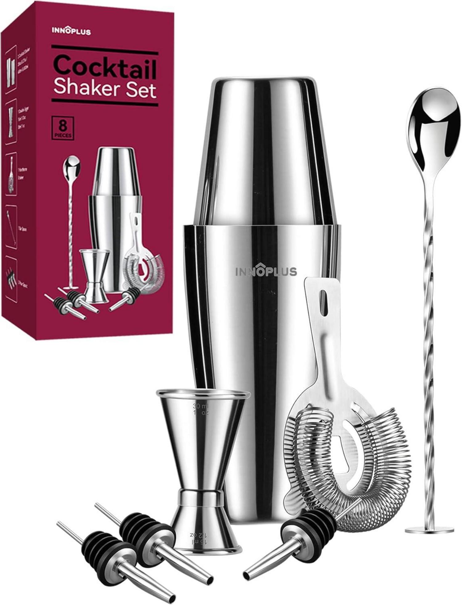 Professionelles Cocktailshaker Set | Premium Barkeeper Werkzeuge