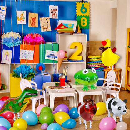 12 Tier Walking Luftballons Helium Ballons Kindergeburtstag Party Deko