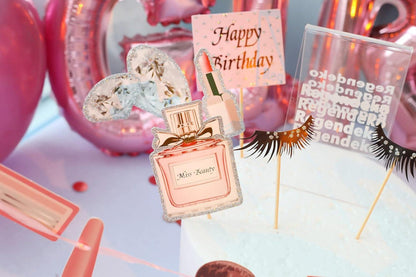 Geburtstag Mädchen Kuchendeko Cupcake Toppers