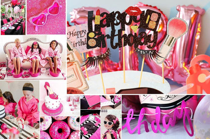 Geburtstag Mädchen Deko Kuchendekoration Cupcake Toppers Mädchen Thema