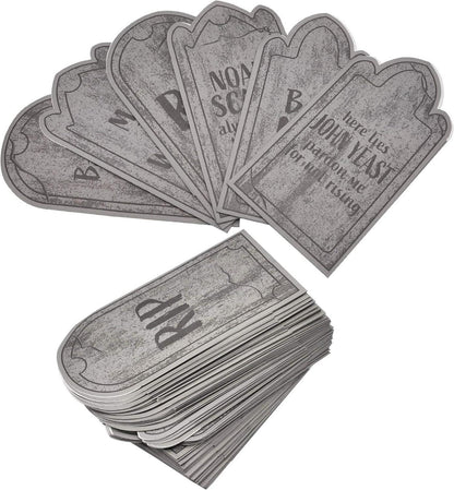 72er Halloween Tombstone Papiertüten Süßes oder