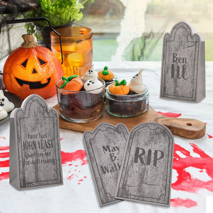 72er Halloween Grabstein Papiertüten Süßigkeitentüten Partytüten