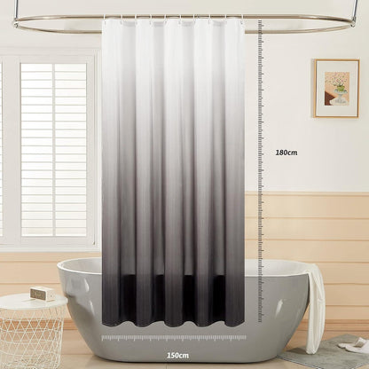 Duschvorhang Polyester Textil Schimmelresistent Wasserdicht