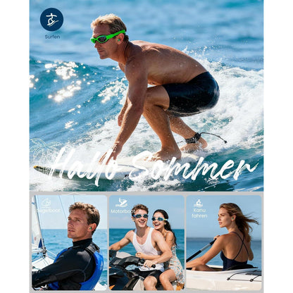 Wasserdichte Schwimm-Ohrstöpsel Set (2er Pack) - Grün Minzgrün