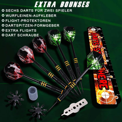Seydrey Dartscheibe Kork Set Professionelles Design