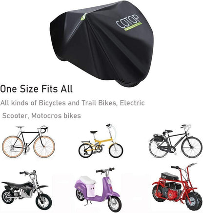 Roller Abdeckplane XL 210T Nylon Wasserdicht Fahrradhülle Schlossösen