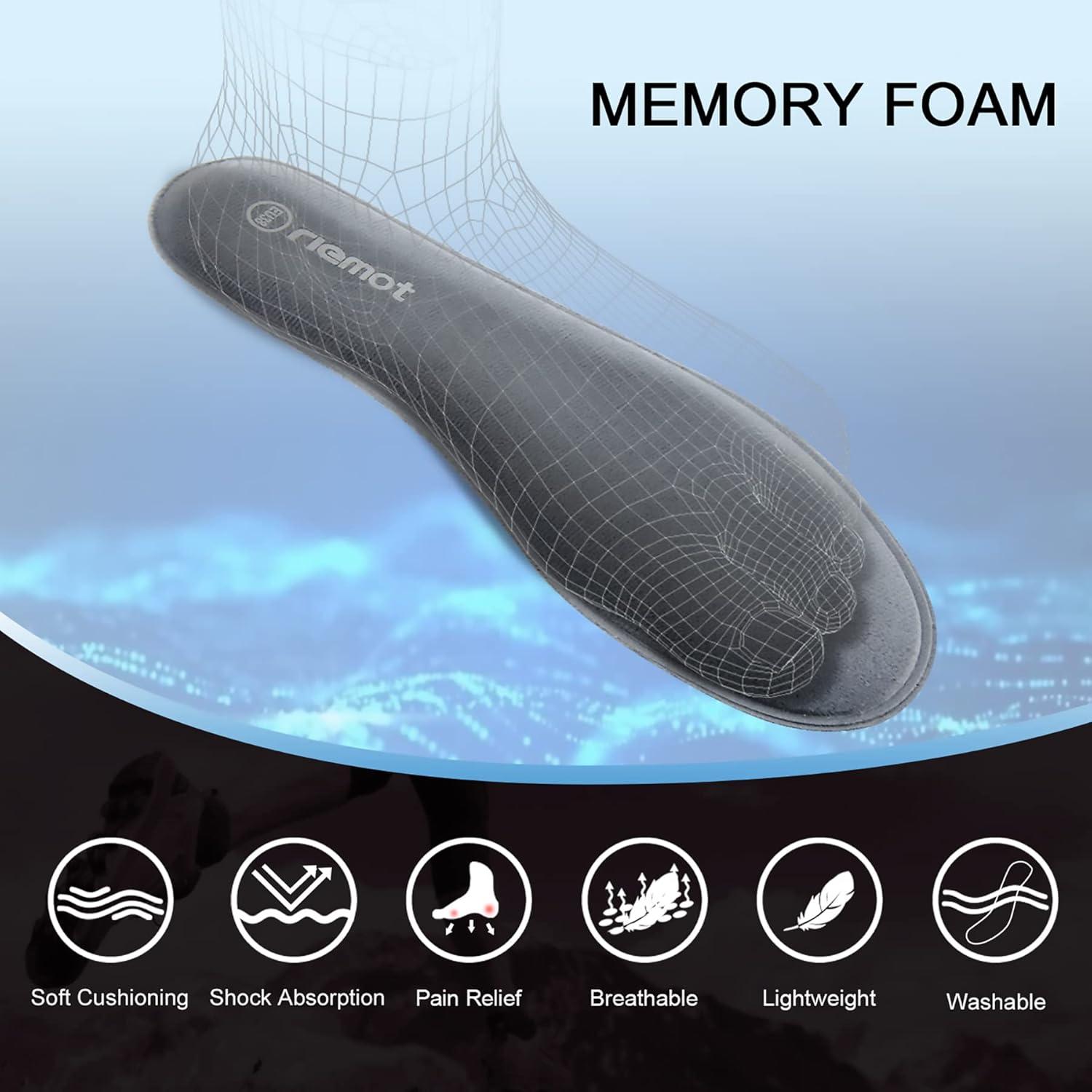 Memory Foam Einlegesohlen für Damen Herren - Weiche Einlagen Gr.36-47