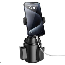 Handyhalterung Auto Getränkehalter für iPhone & Samsung