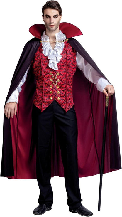 Spooktacular Renaissance Mittelalterlicher Vampir Deluxe Halloween
