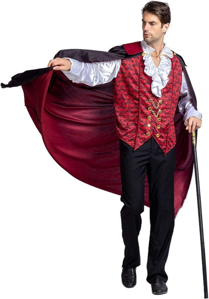 Spooktacular Renaissance Mittelalterlicher Vampir Deluxe Halloween