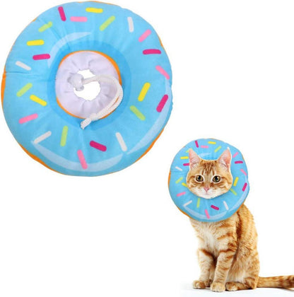 Katzen Halsband Soft Weich Schutzkragen Anti Biss Sicherheitskragen